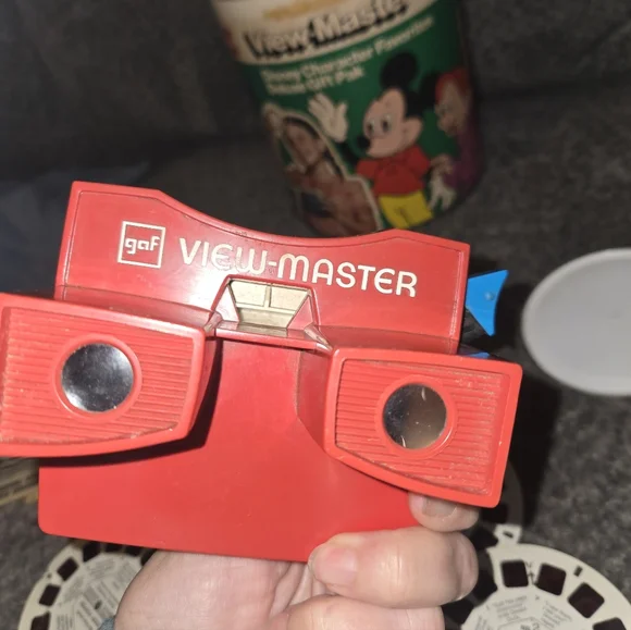 View-Master Disney Characters Kids Toy Reel Viewer - Blue/Green - Picture 8 of 10